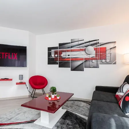 Le Stella - Hypercentre Garage Gratuit Wifi Netflix Amazon Prime Proche Parc Tete D'or